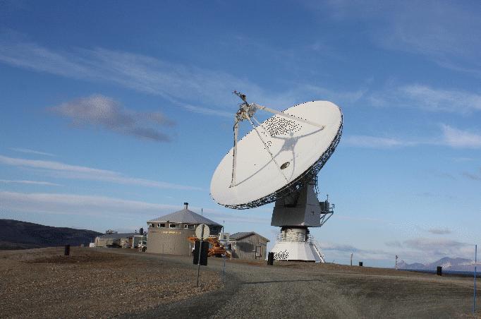 VLBI radio telescope - Ny-Ålesund Geodetic Observatory