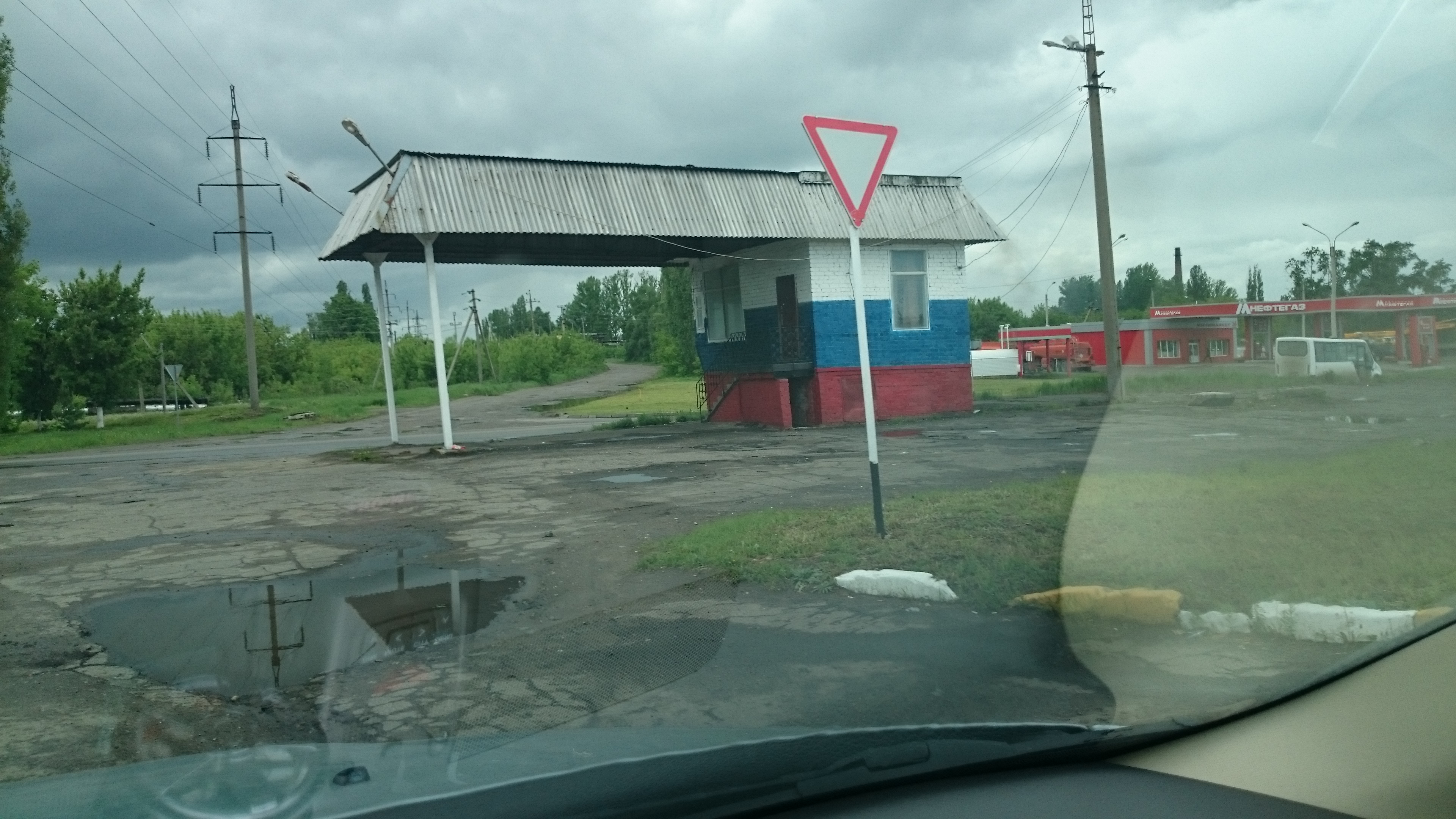 Первомайский пост ДПС Тамбовской обл. Московское шоссе заброшенный пост ГАИ. Пост ДПС Осиновая роща. Старый пост ГАИ Михнево.