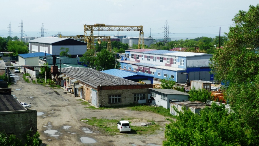 Производственная база. Тихоокеанская мостостроительная компания Владивосток. Фото производственных баз. База ТМК.