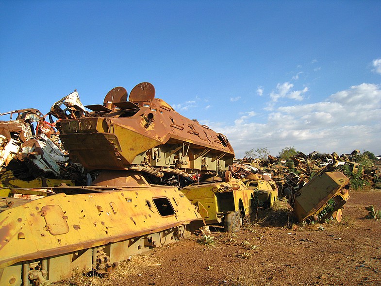 Military junkyard - Asmara