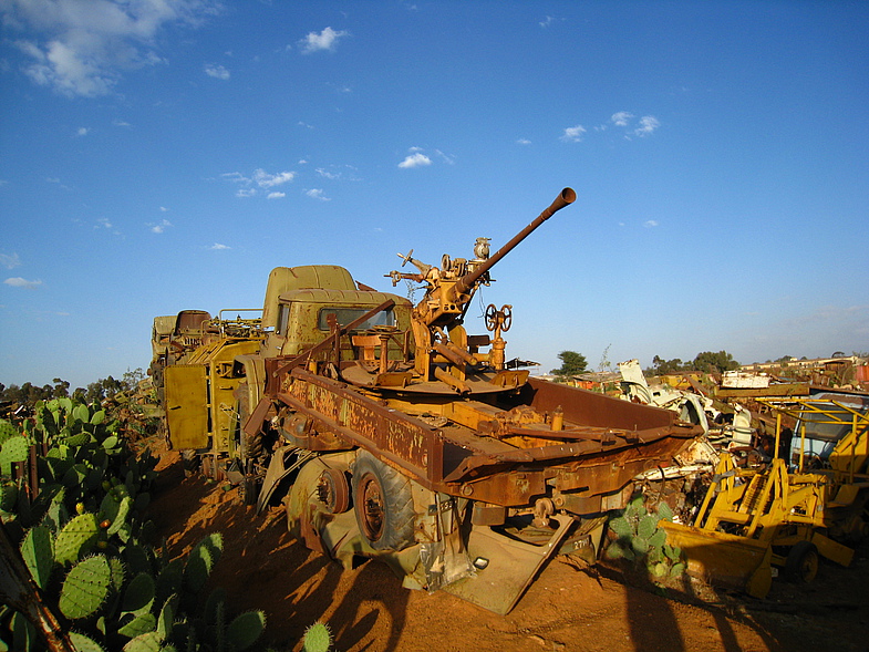 Military junkyard - Asmara