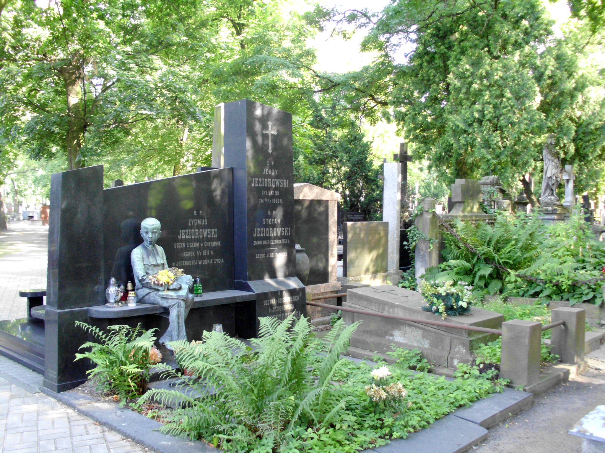 The tomb of Zygmunt Jeziorowski - Warsaw