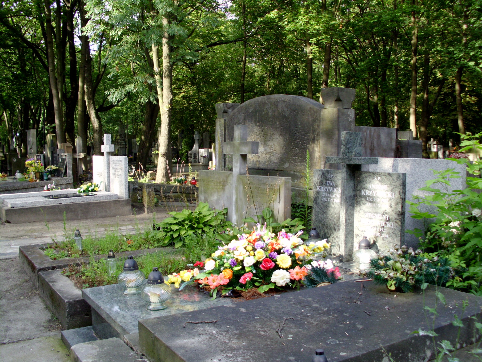 The tomb of Krzywicki Family - Warsaw