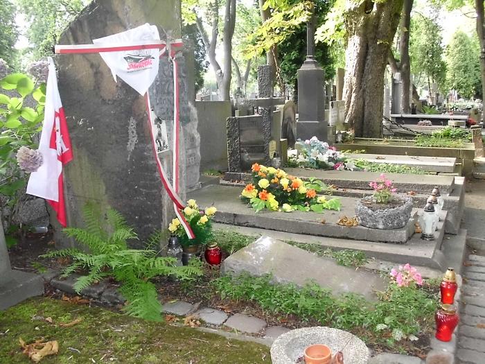 The tomb of Grzegorz Przemyk - Warsaw