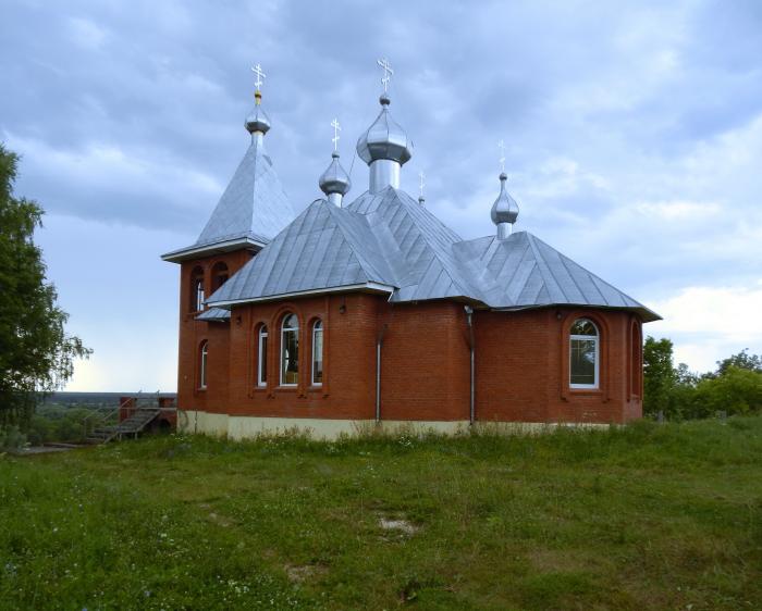 Дер поповка. Церковь Николая Чудотворца Поповка. Храм в Поповке Рязанская область Касимовский район. Церковь Николая Чудотворца Поповка Тульская. Деревня Поповка Касимовский район Рязанская область.