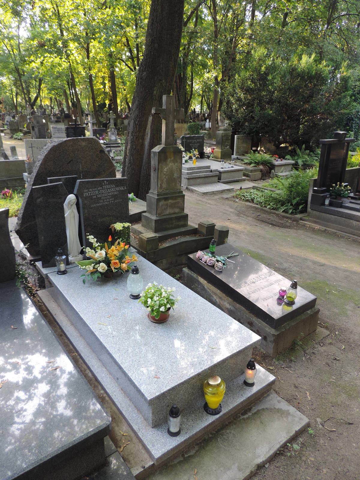 The tomb of Teresa Patzer Trzaskowska - Warsaw