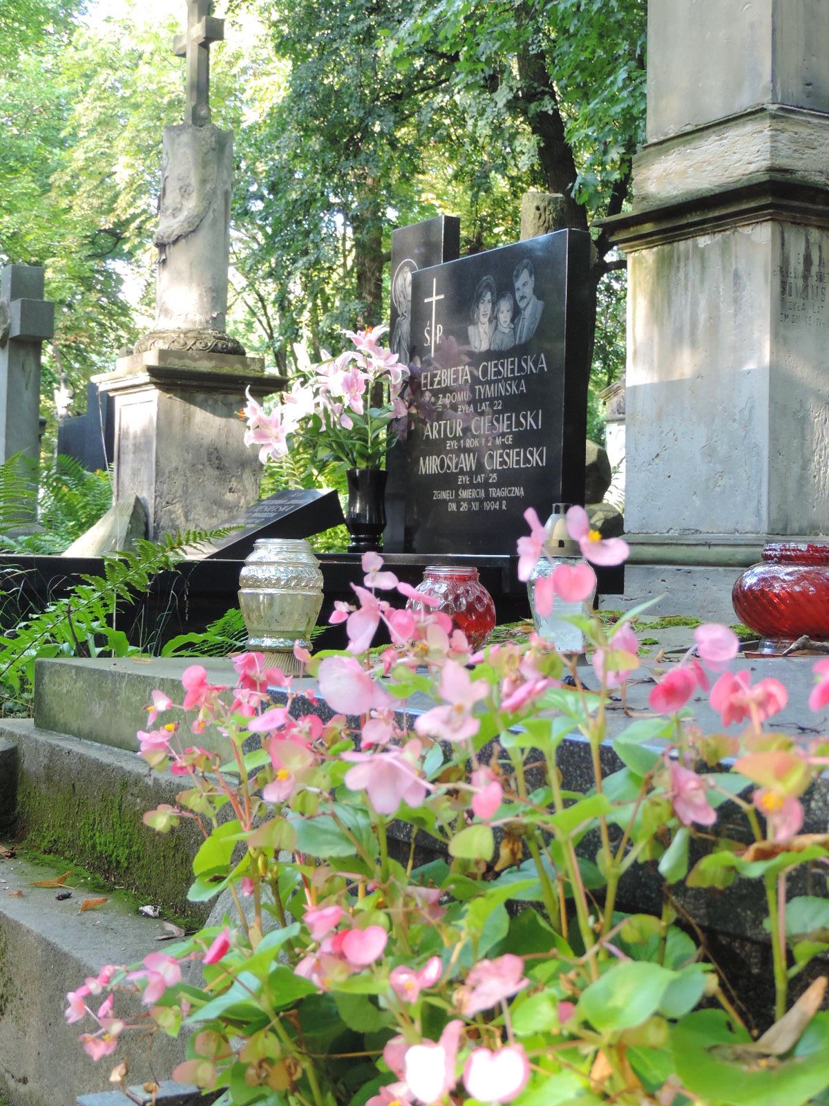 The tomb of Ciesielski family - Warsaw | grave