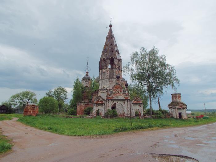 Село остров Ярославская область