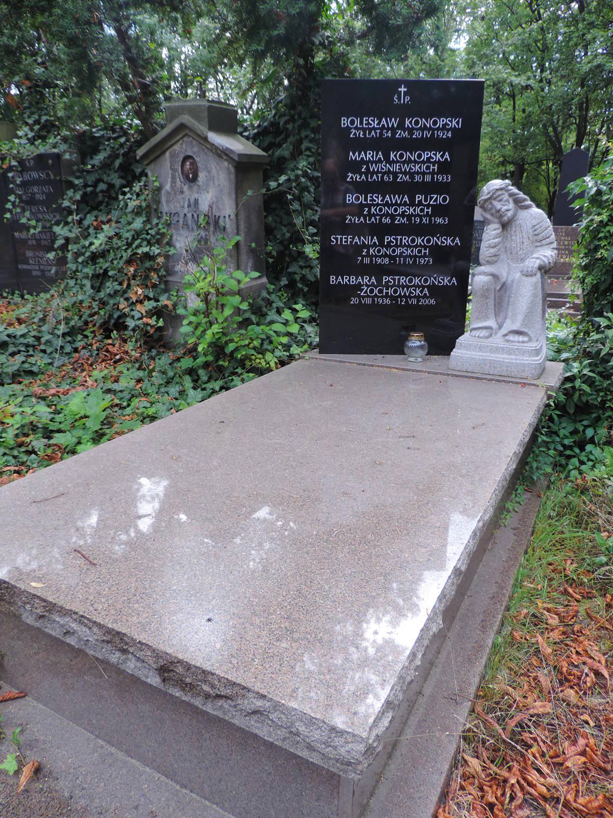 The tomb of Konopski family - Warsaw