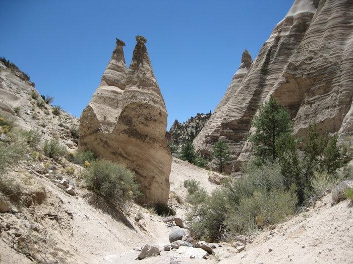 The Hoodoos of Ujubiz Valley ... Tent Rocks National Monument / length ...