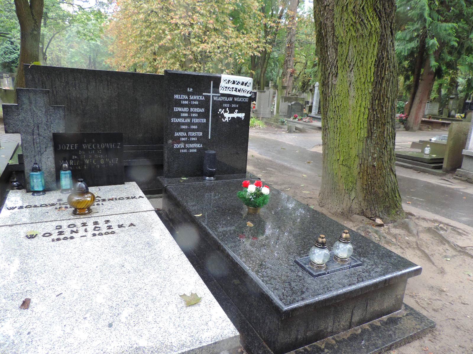 The tomb of Helena Sawicka - Warsaw | grave