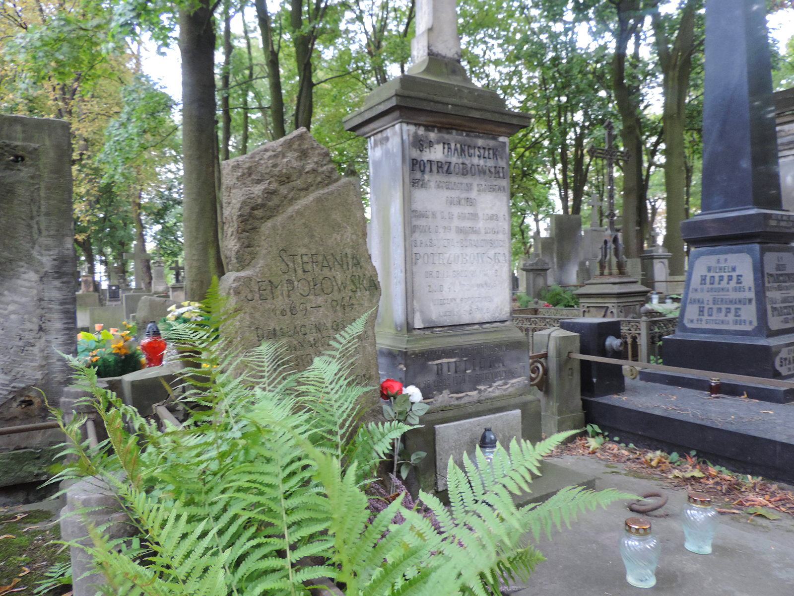 The tomb of Stefania Sempołowska - Warsaw