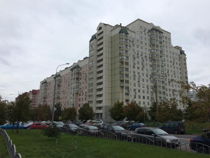 Москва улица авиаконструктора