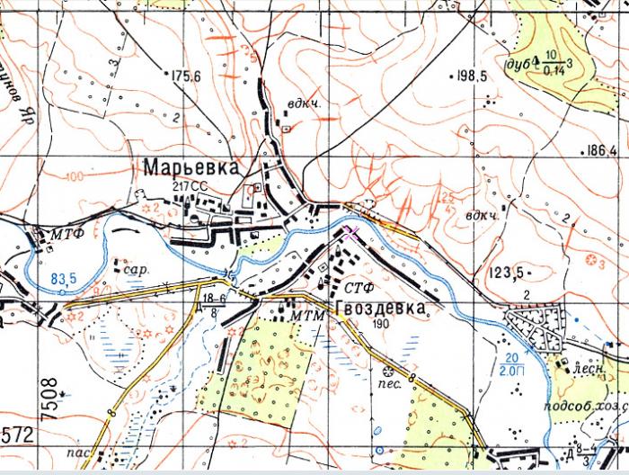 Чернуха арзамасский район карта