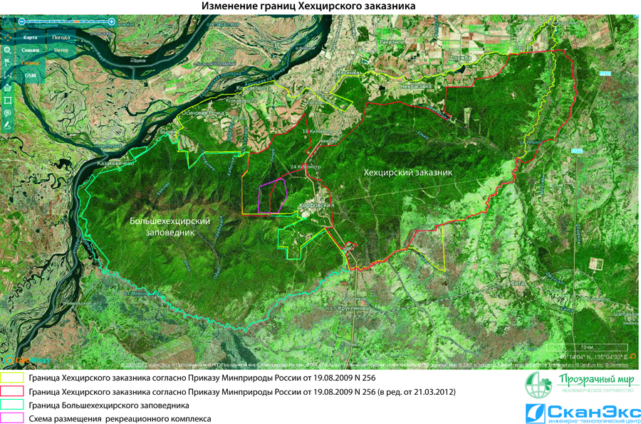 Карты границ заповедников. Границы заповедника Большехехцирский. Большехехцирский заповедник на карте. Хехцирский заказник границы. Хехцирский заказник на карте.