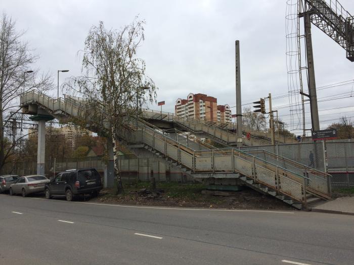 Старый мост в люберцах