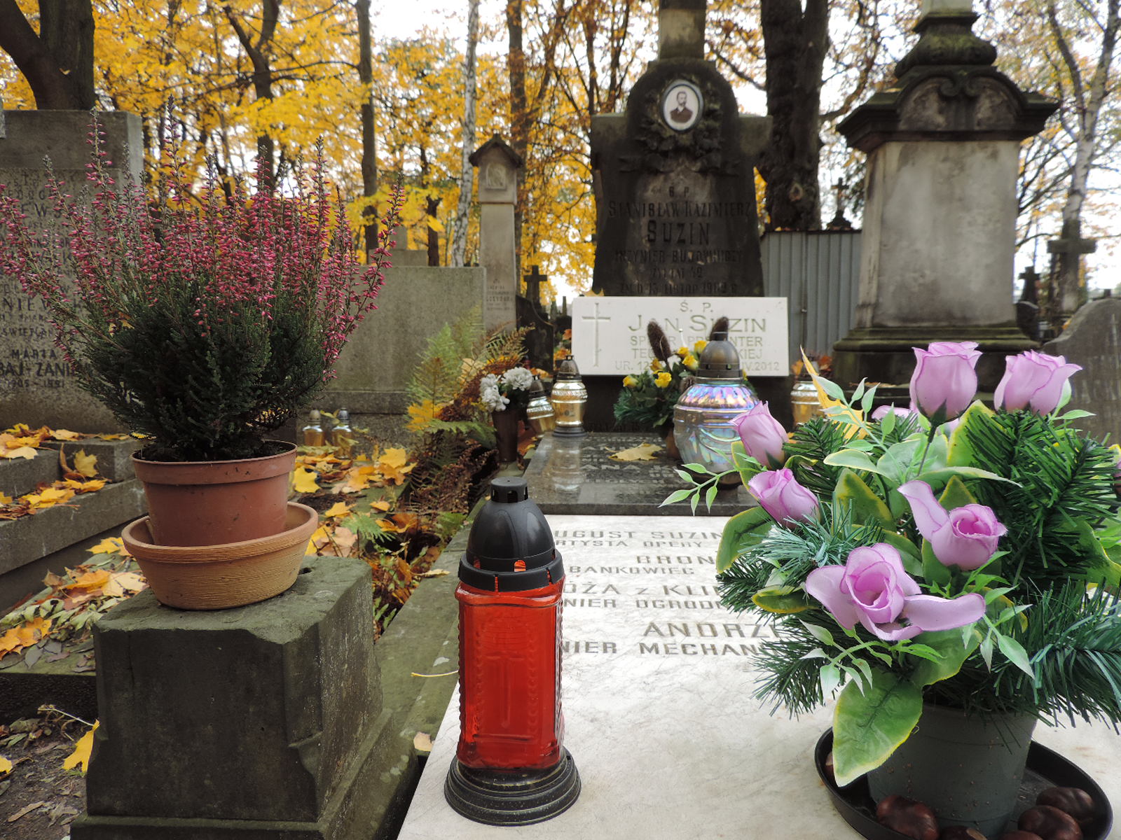 The tomb of Jan Suzin - Warsaw