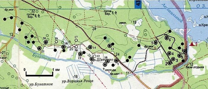 Линия маннергейма подробная карта