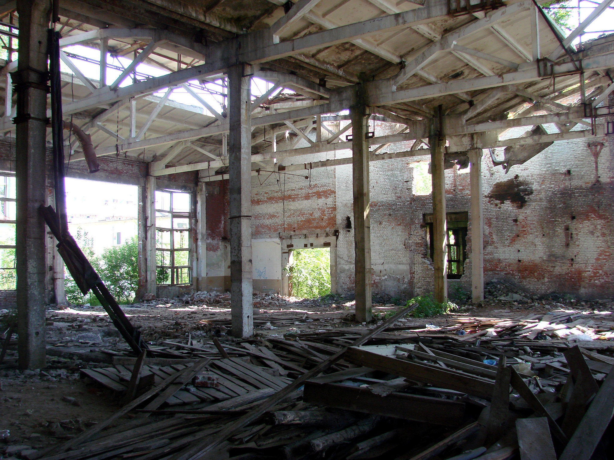 Abandoned industrial building - Lviv