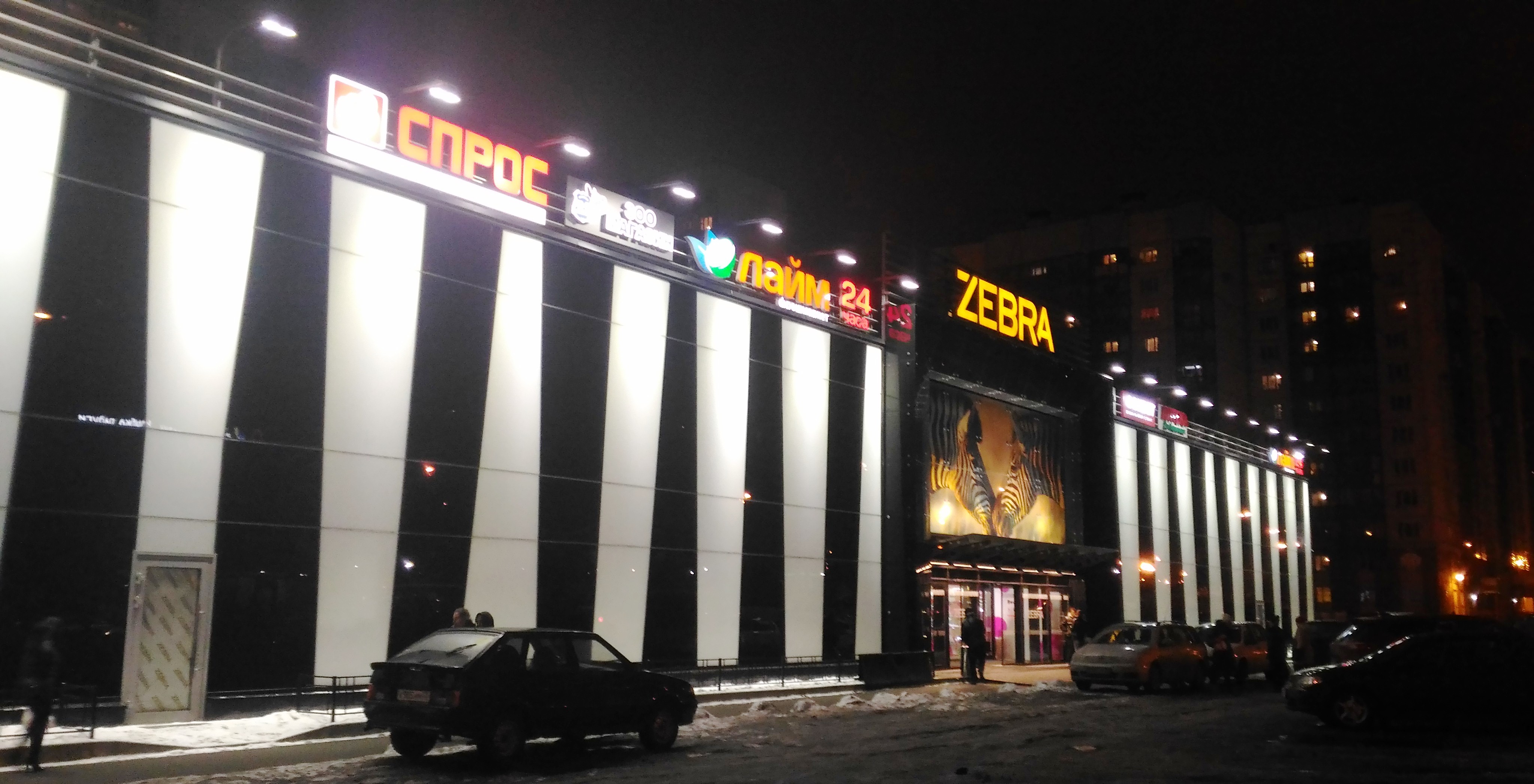 Зебра Октябрьское Поле