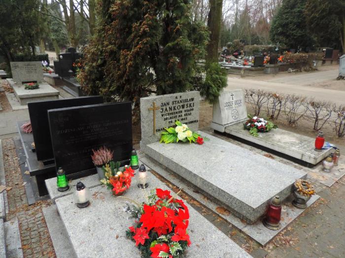 The tomb of Józef Beck - Warsaw