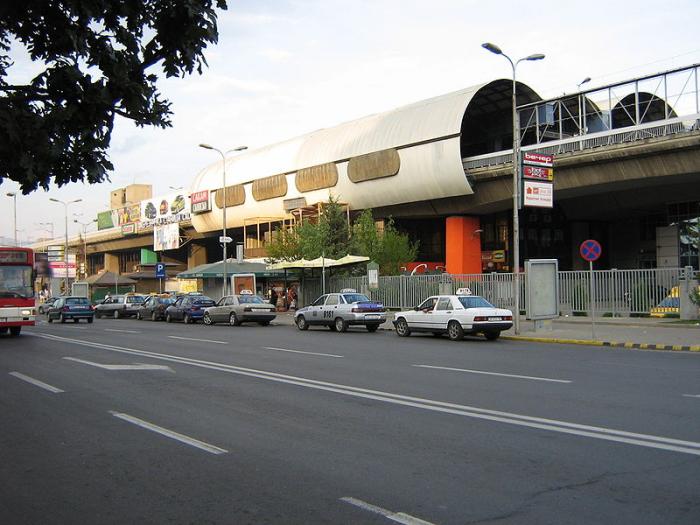 Жд вокзал Скопье