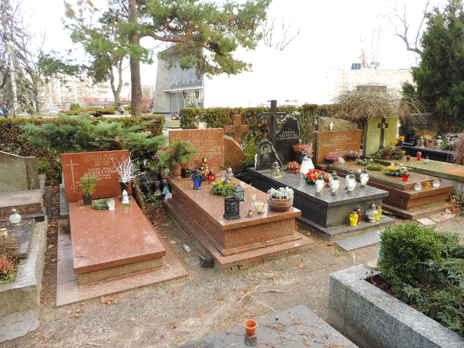 The grave of Henryk Kisiel - Warsaw