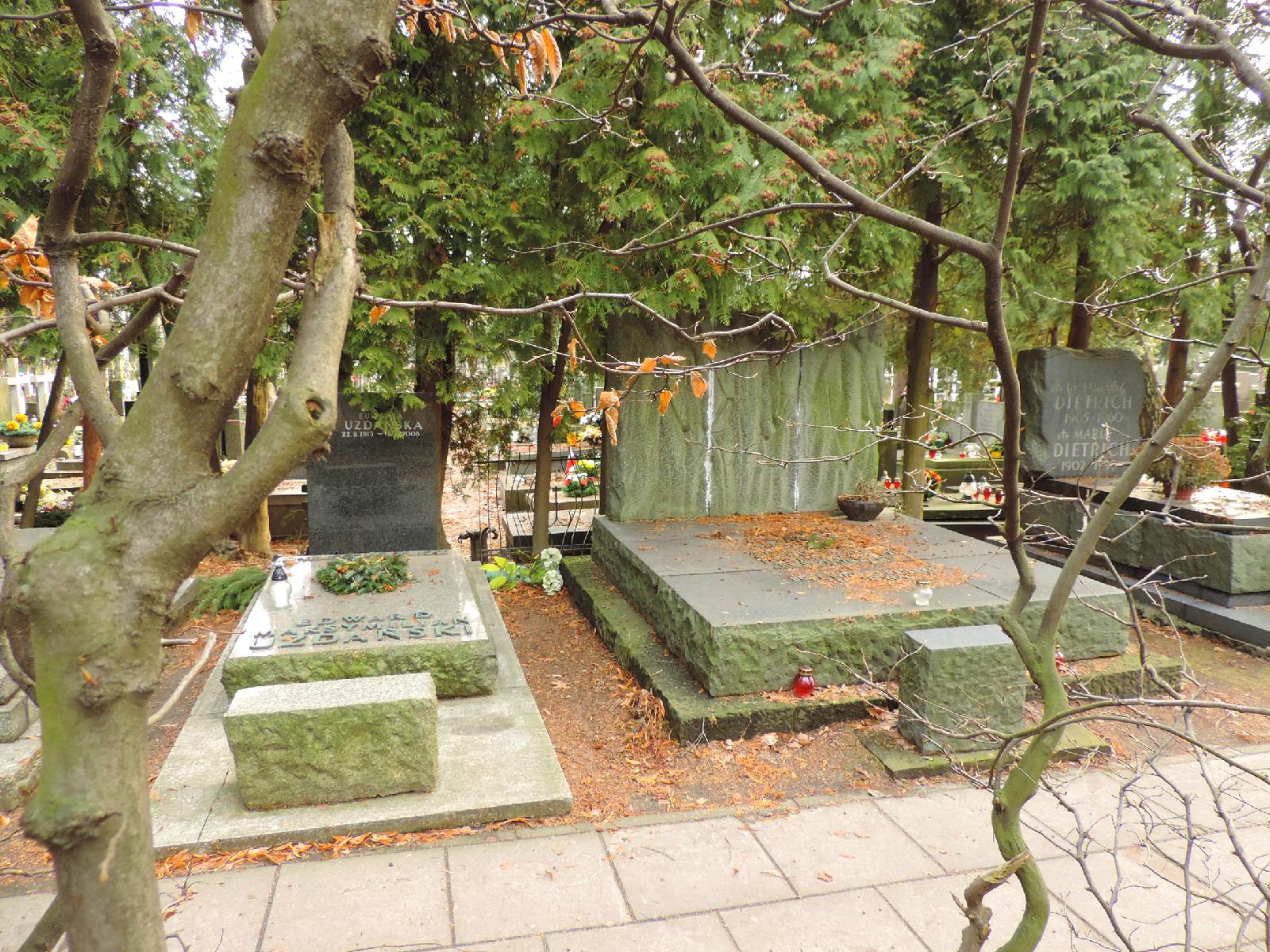 The grave of Alfred Lampe - Warsaw