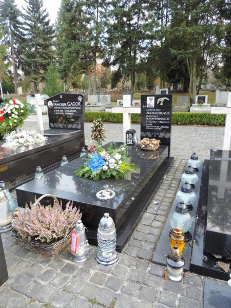 The grave of Andrzej Błasik - Warsaw