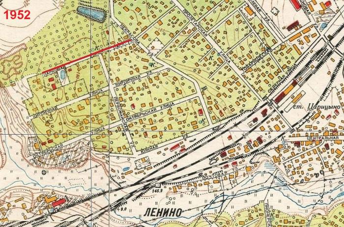 Карта аршиновского парка