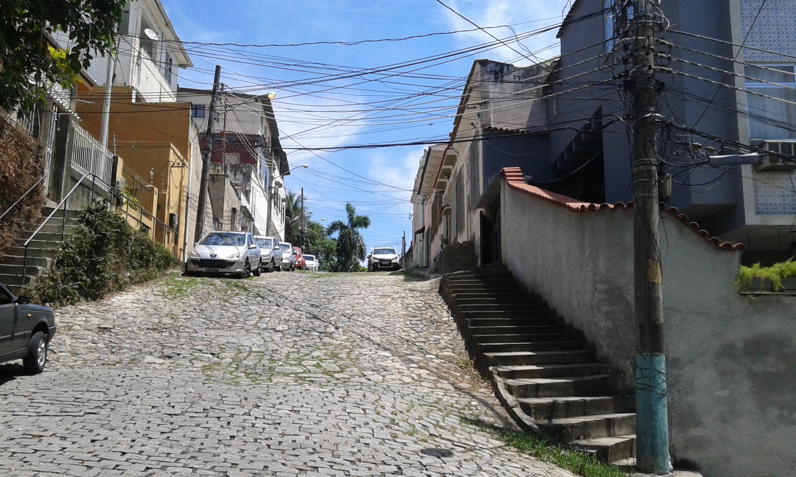 Calçamento Colonial - Ladeira do Viana - Rio de Janeiro