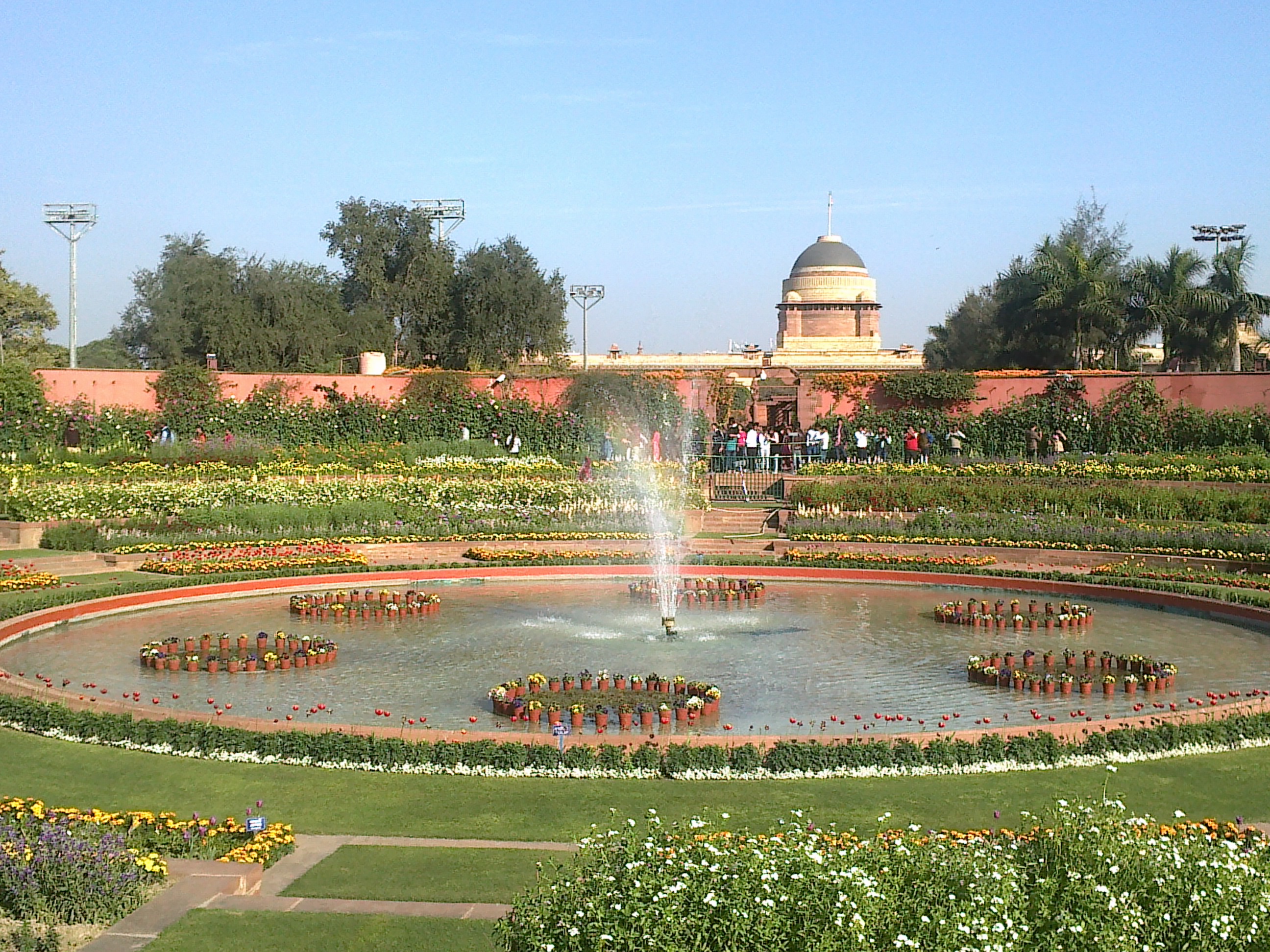 Circular (Sunken / Butterfly) Garden - Delhi