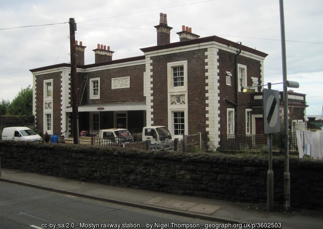 Old Mostyn Railway Station