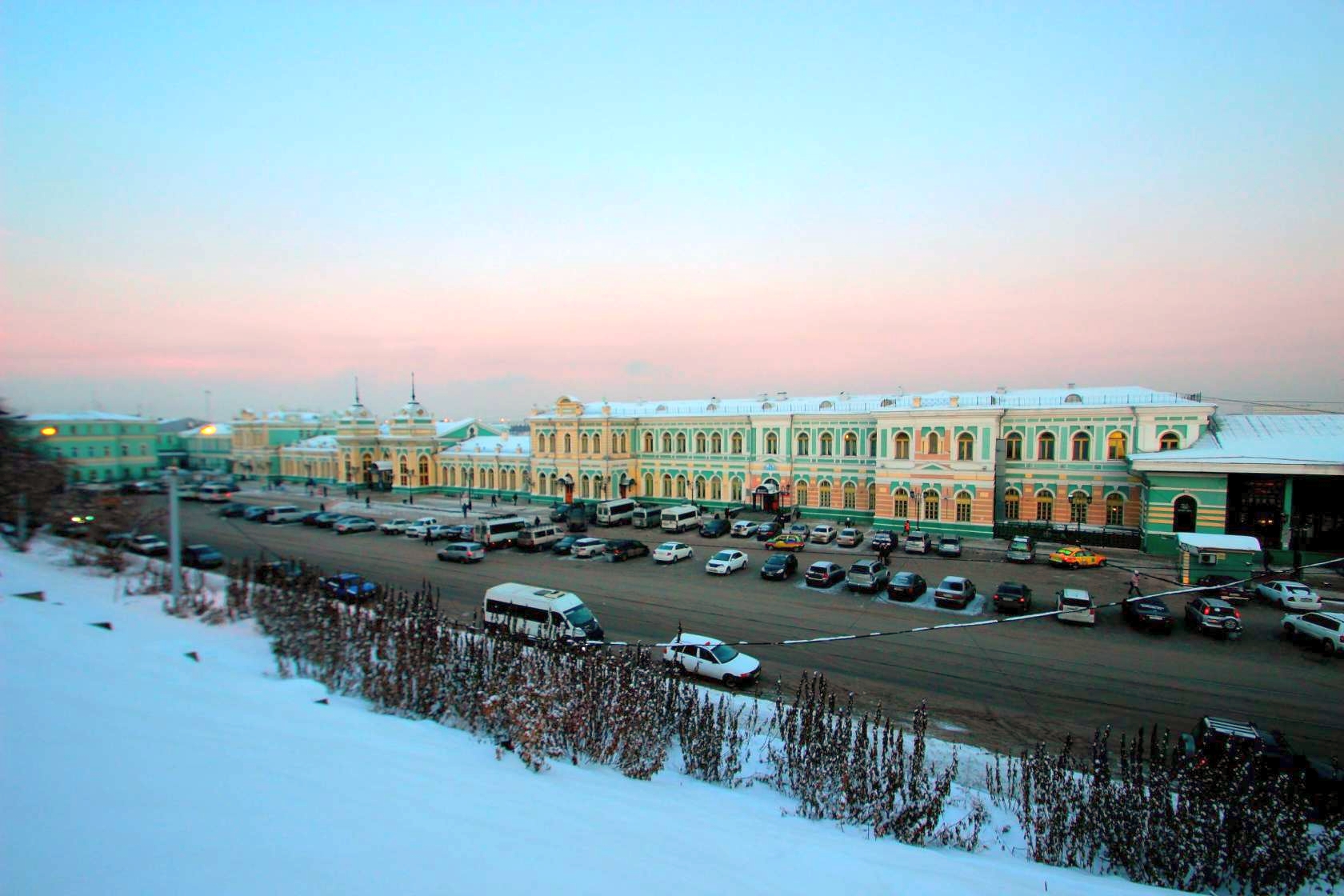 вокзал иркутск старые