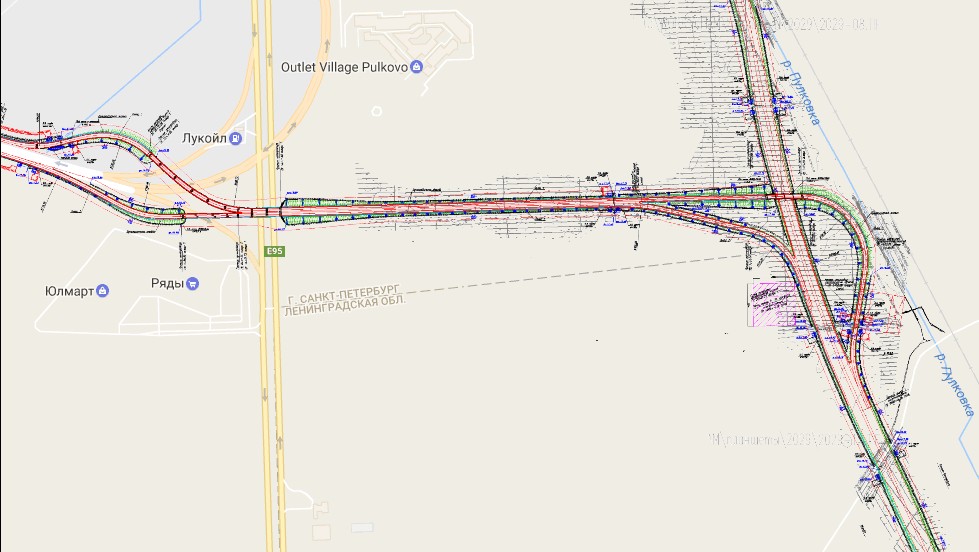 Карта развязок м11. Развязка Пулково м11. Съезды с трассы м11 к аэропорту Пулково. Схема съезда с м11 в Петербурге. Съезд с м11 в Тосно.