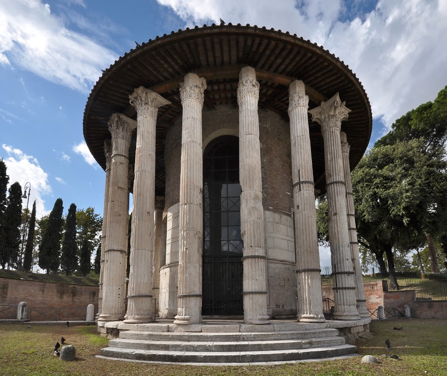 List 30+ Stock Photos in which city is the temple of hercules victor Sharp