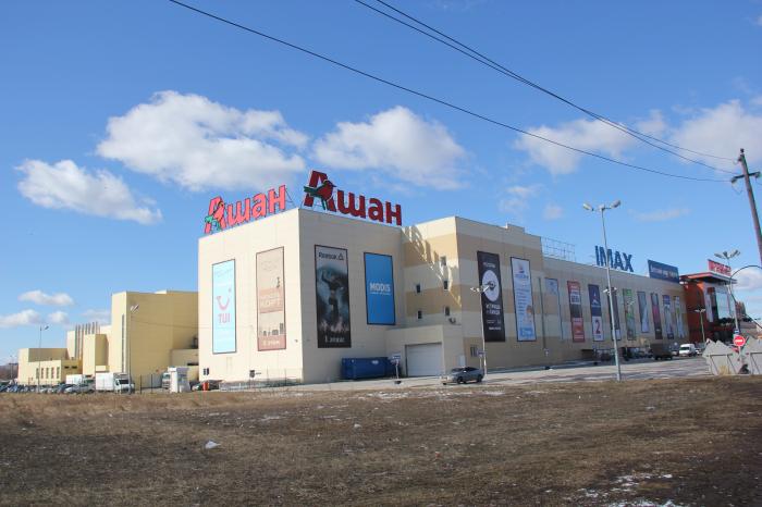 Ашан рязань карта