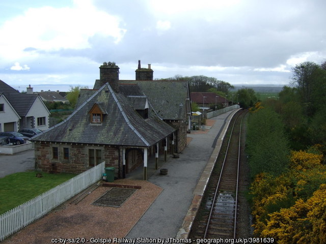 Golspie Railway Station - Golspie