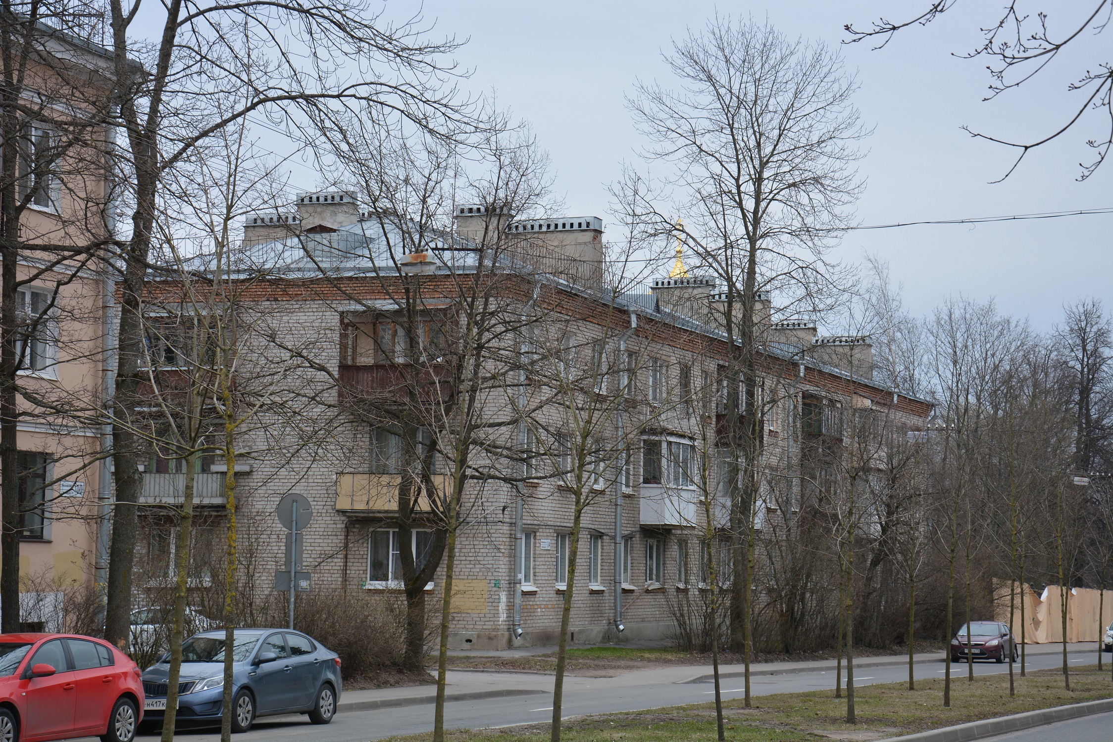 В пушкине 14. Московская улица Пушкин.