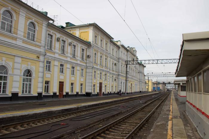 Оренбург жд вокзал