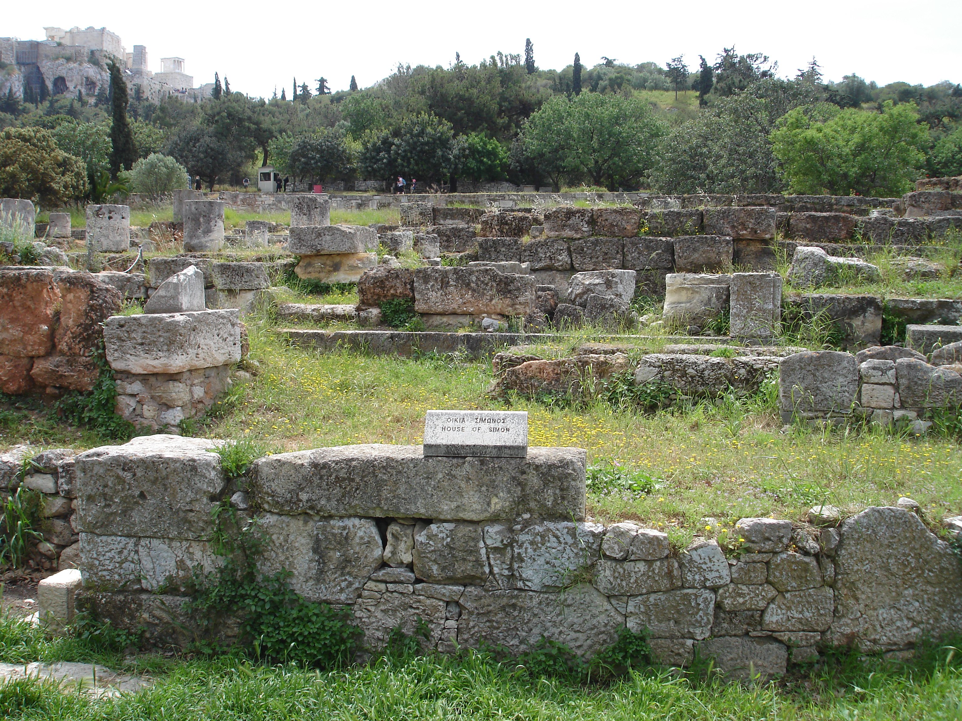 House of Simon the Cobbler - Athens | ancient, historic ruins