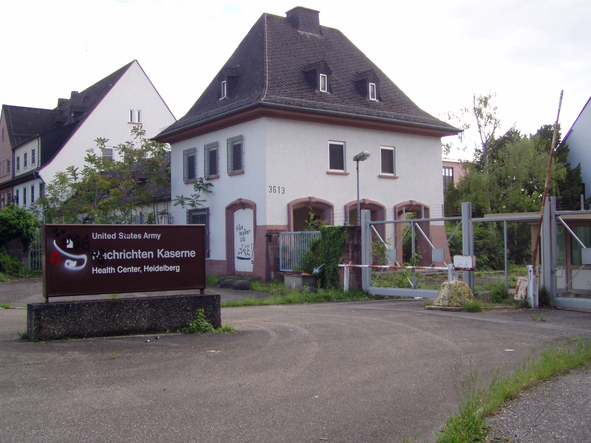 Conversion area (Former Nachrichten Kaserne - US Hospital Heidelberg