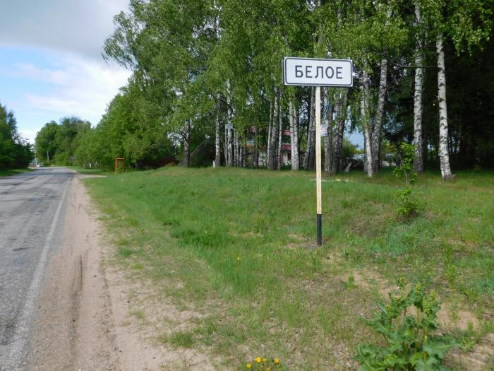 Пгт белое. Село белое Тверская область Кимрский район. Деревня Бурцево Кимрский район. Тверской обл деревня белый городок. Энциклопедия Тверская деревня.