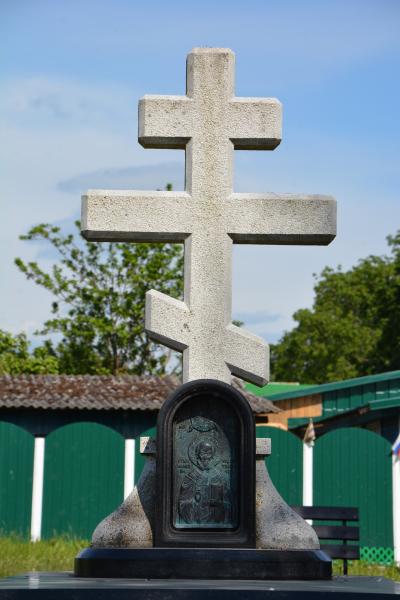 Памятный крест Переславль Залесский