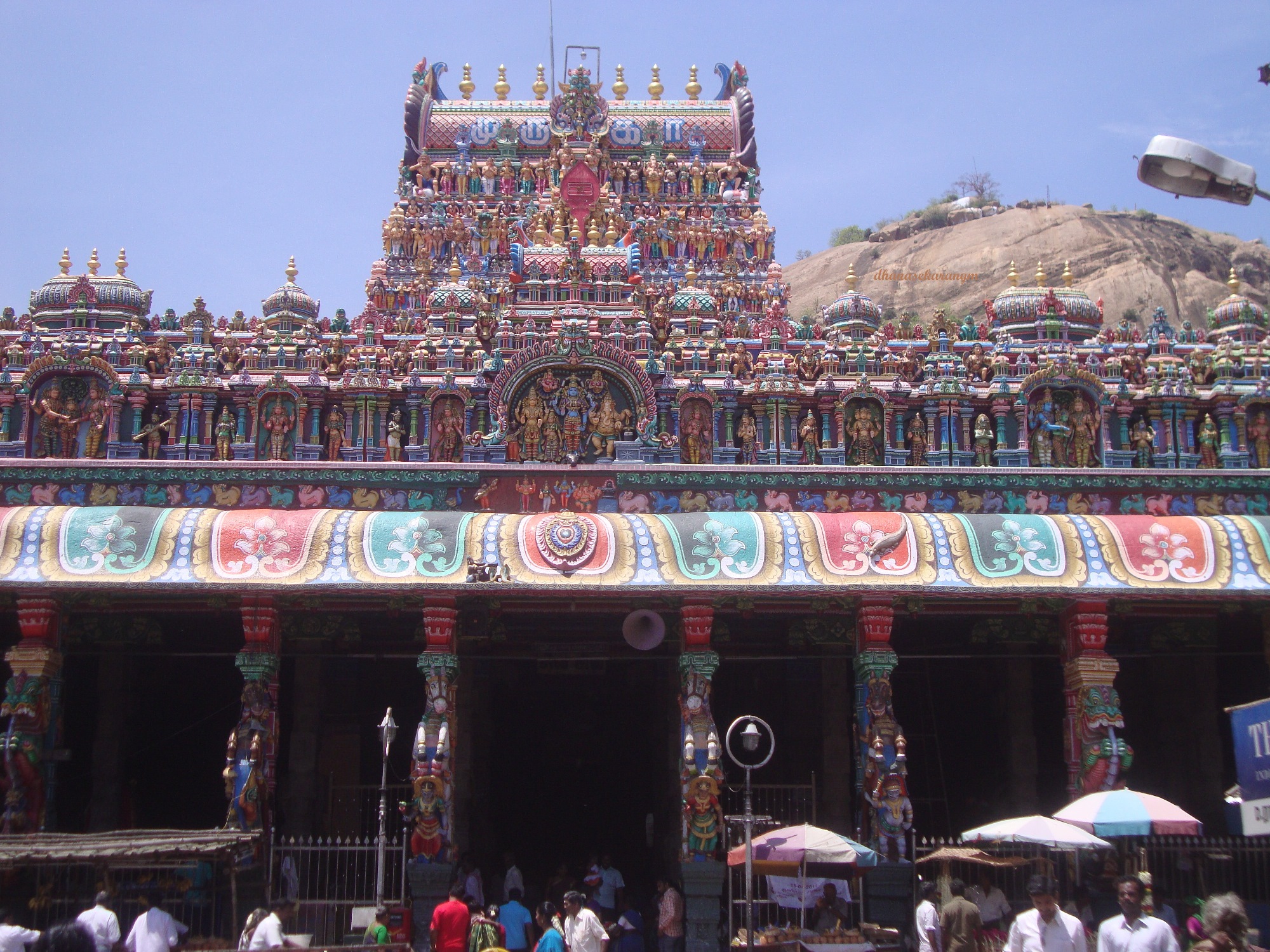 Sculptures Unparalleled in the Facade of the Temple - Madurai