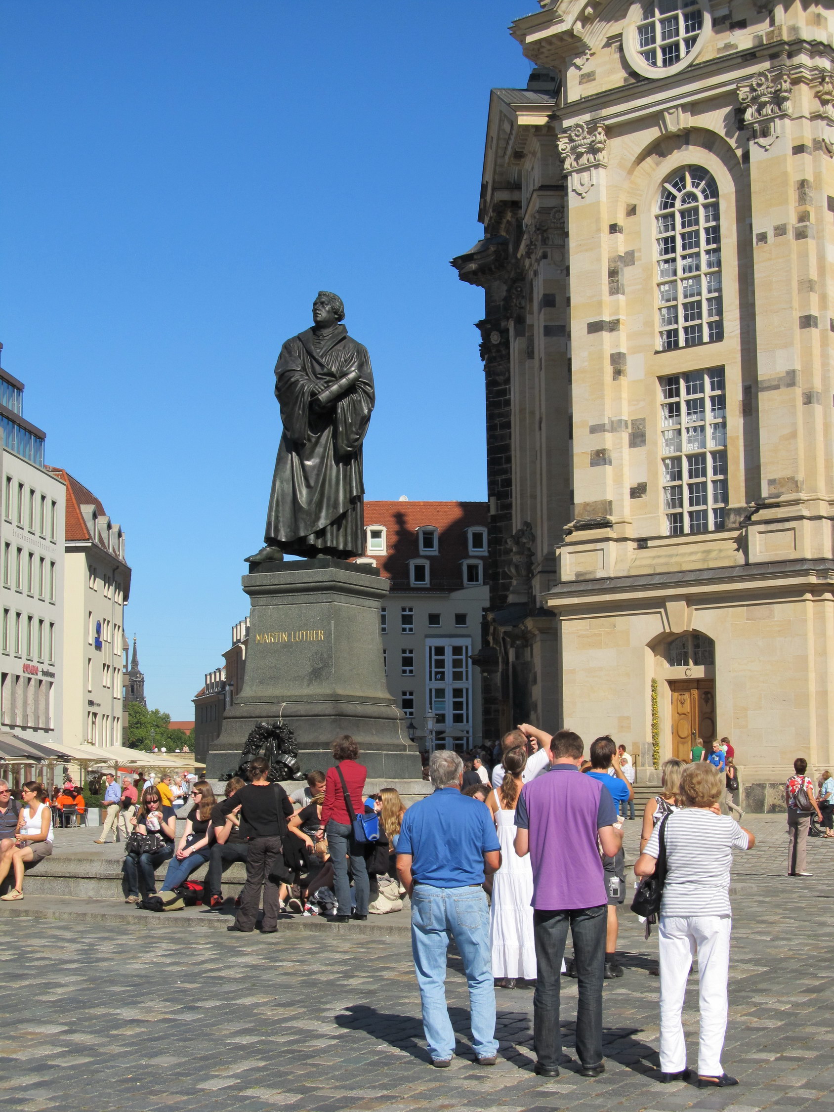 Martin Luther Monument - Dresden | statue