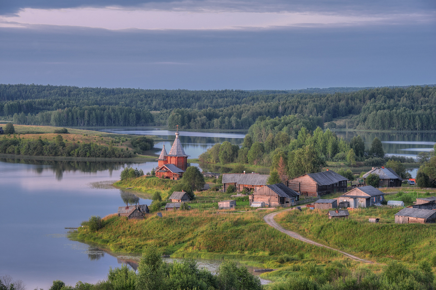 Деревня Погост Карелия