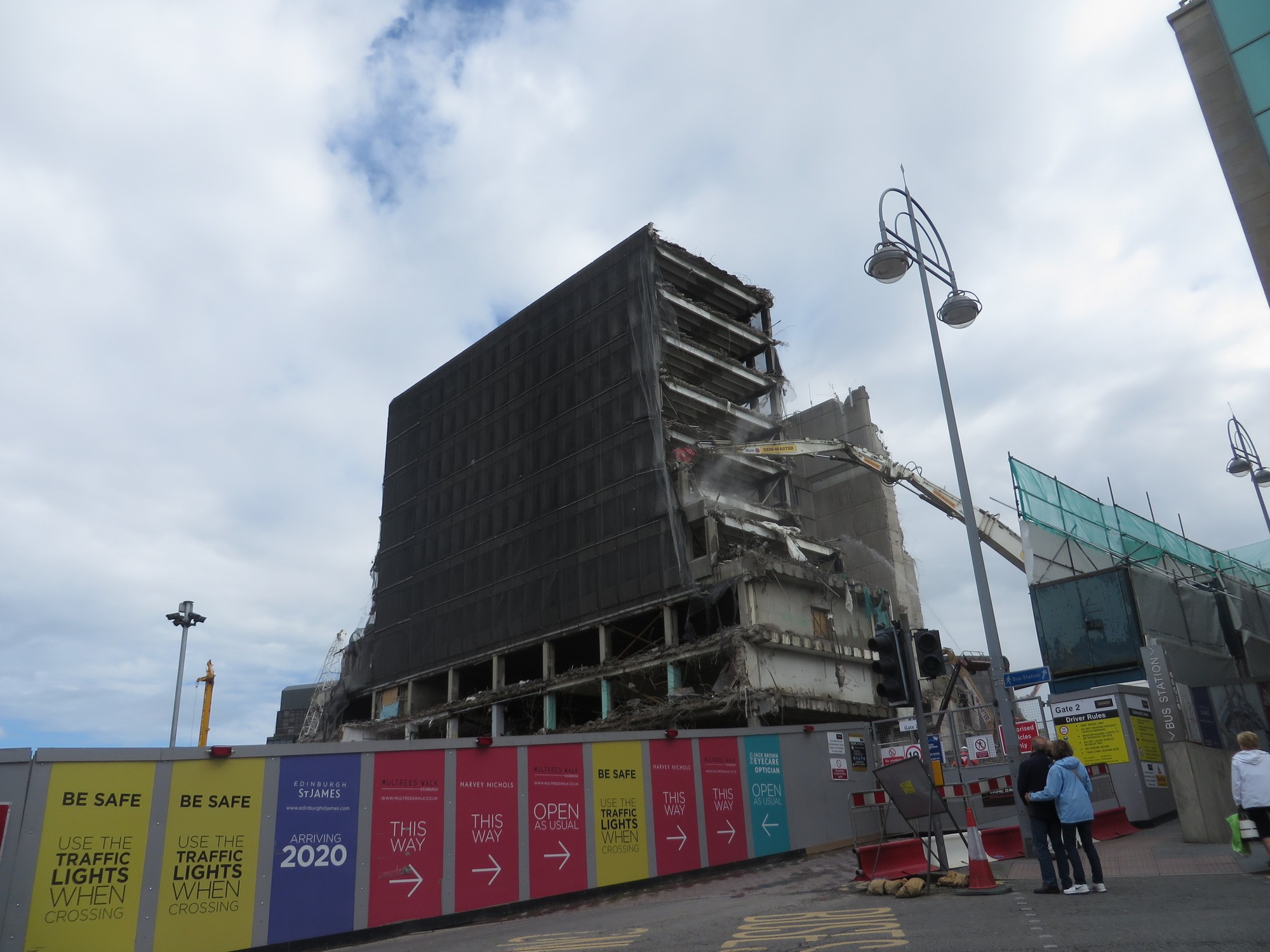 St James Shopping Centre (demolished) - Edinburgh