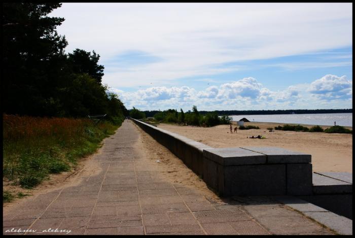 Станция курорт в Сестрорецке пляж