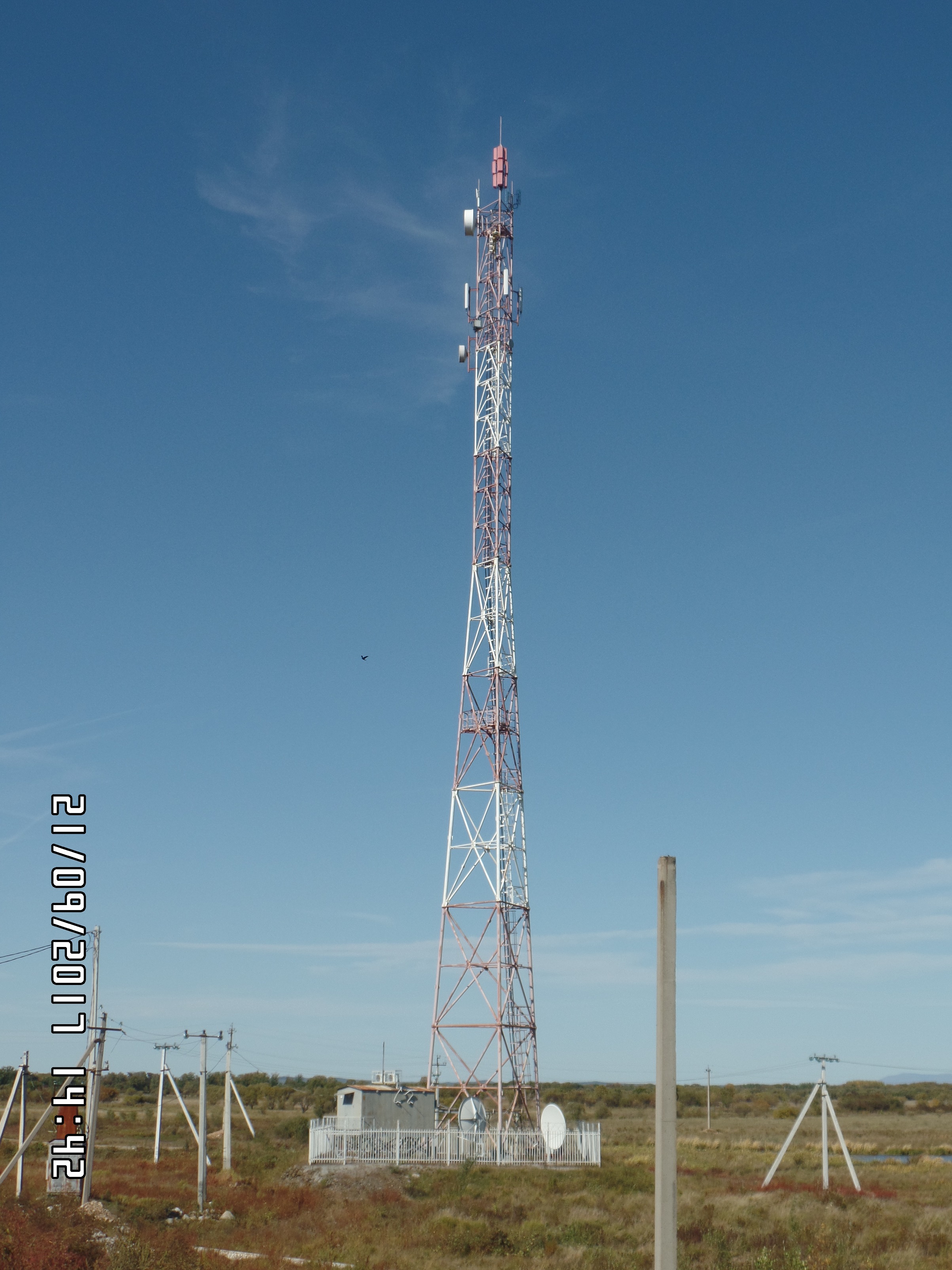 Radio and TV digital broadcasting tower by Russian Television and Radio ...